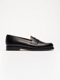 Men's Black Leather Loafers – Ivy