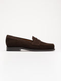 Men's Brown Suede Loafers – Ivy