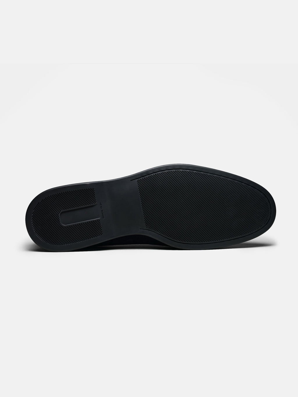 Men's Black Suede Belgian Loafers