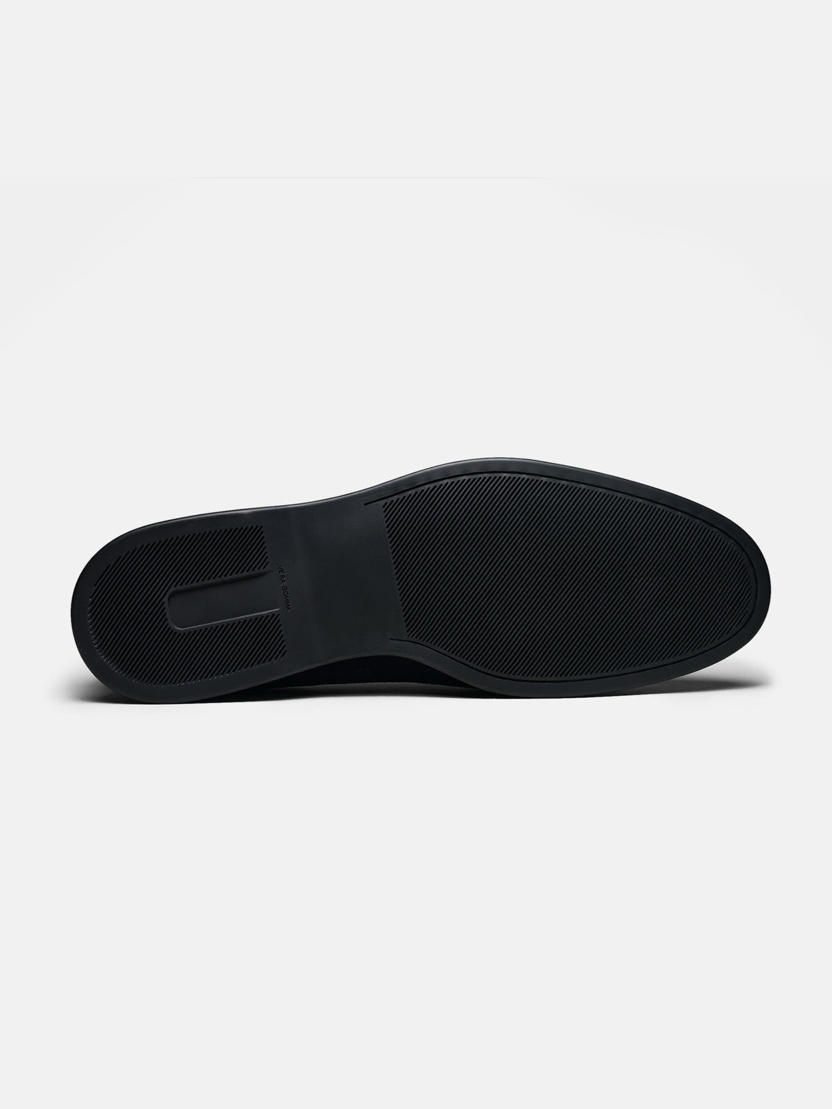 Men's Black Suede Belgian Loafers