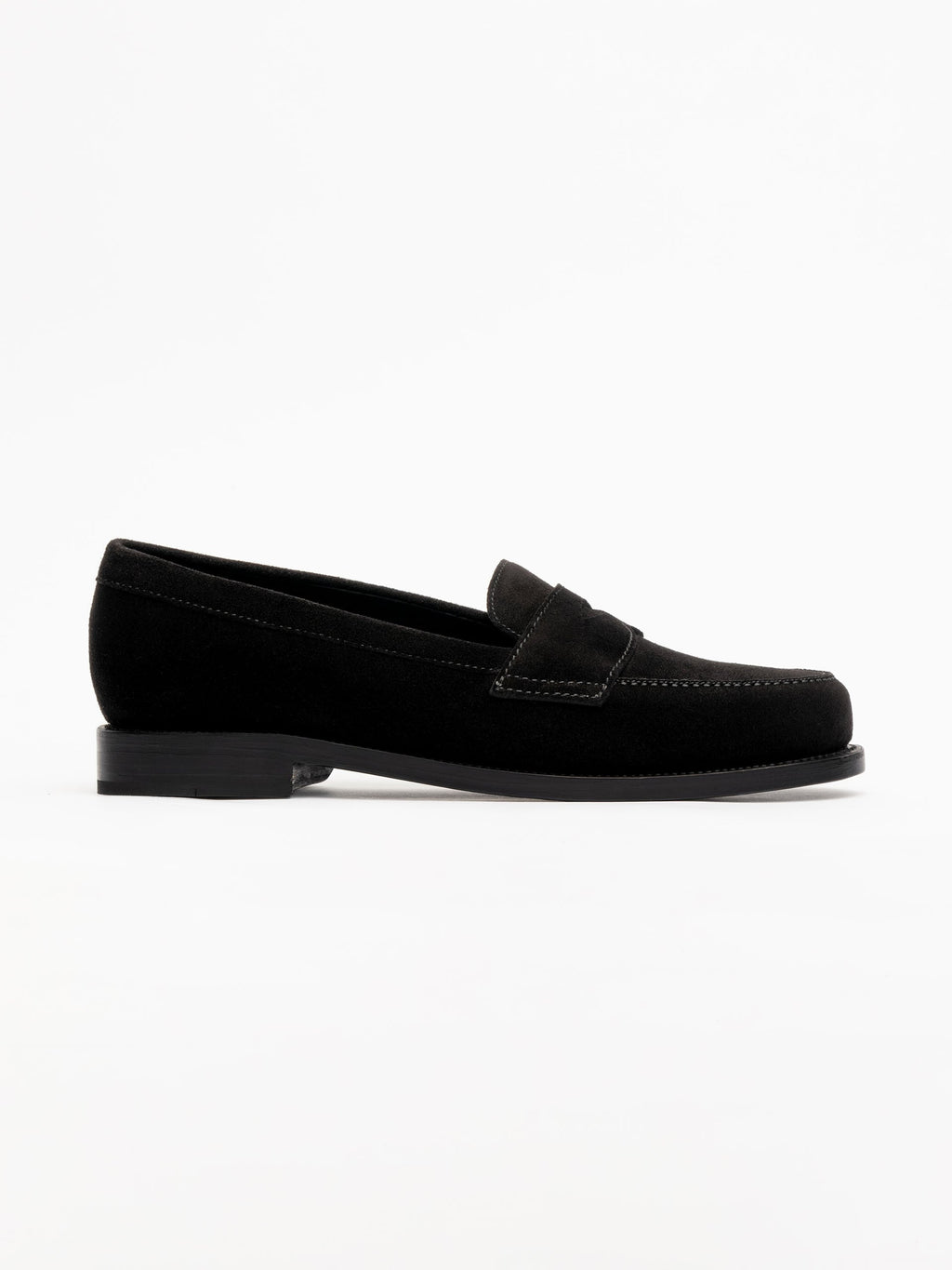 Men's Black Suede Loafers – Ivy