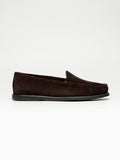 Men's Brown Suede Loafers – Venetian