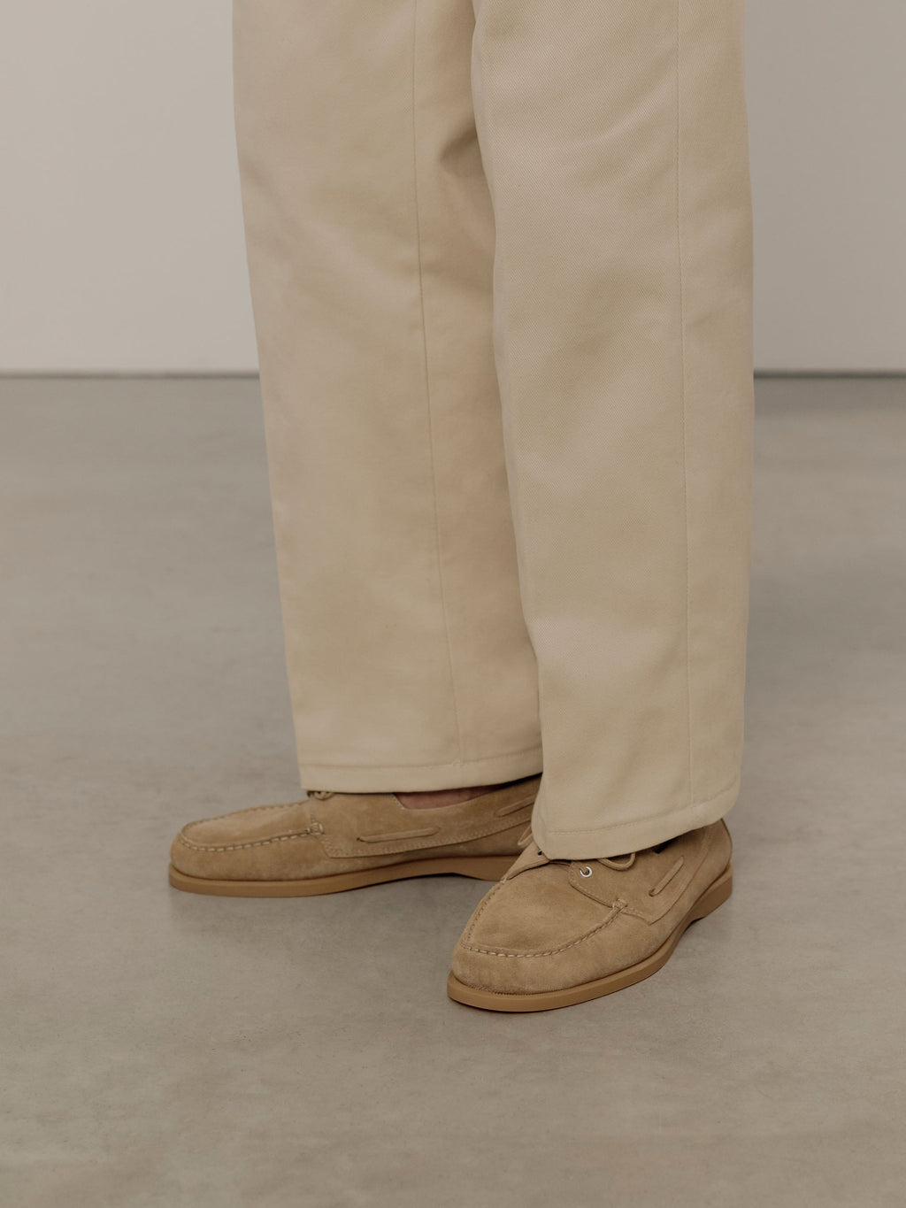 Men's Sand Suede Boat Shoes