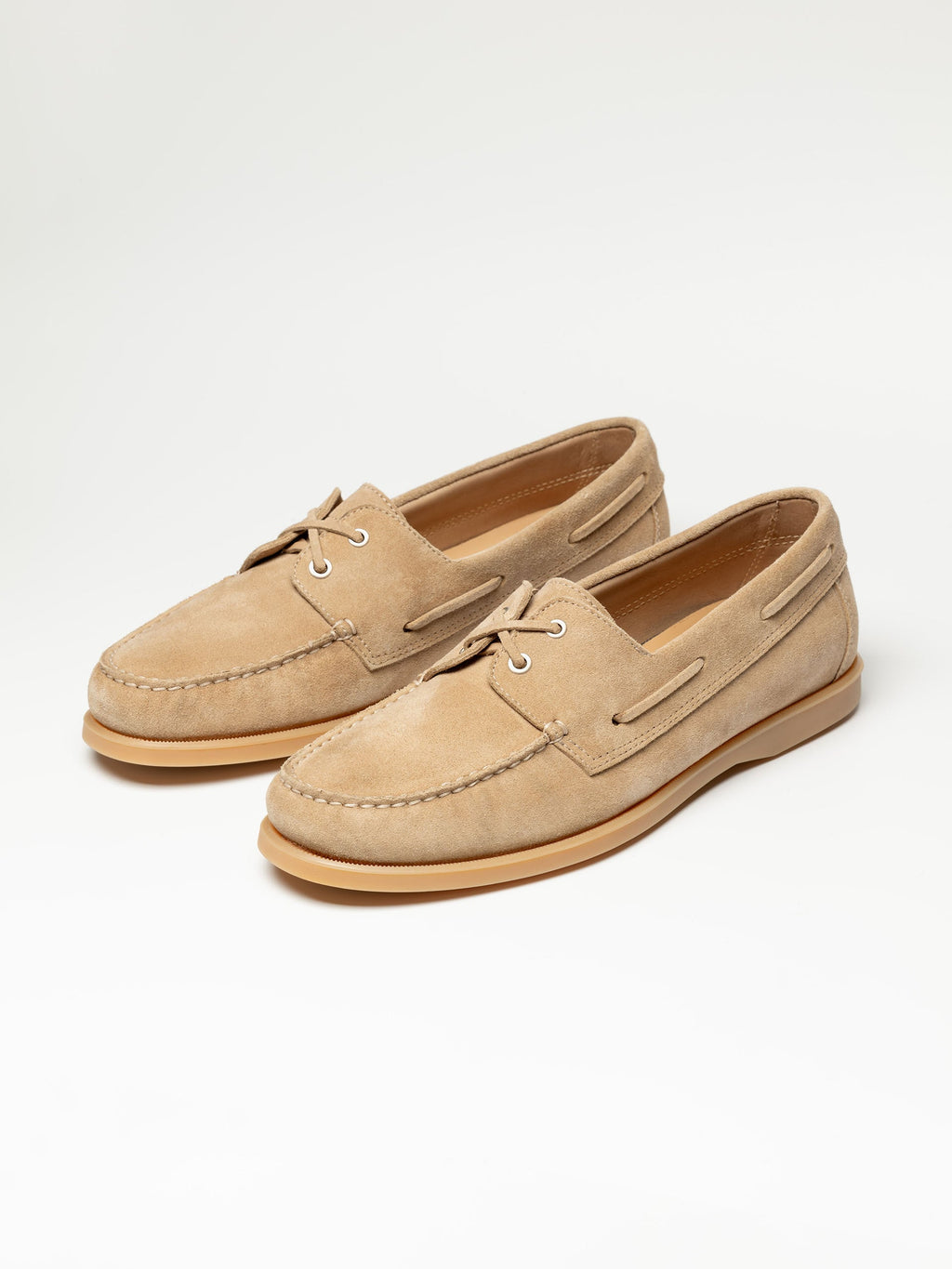 Men's Sand Suede Boat Shoes