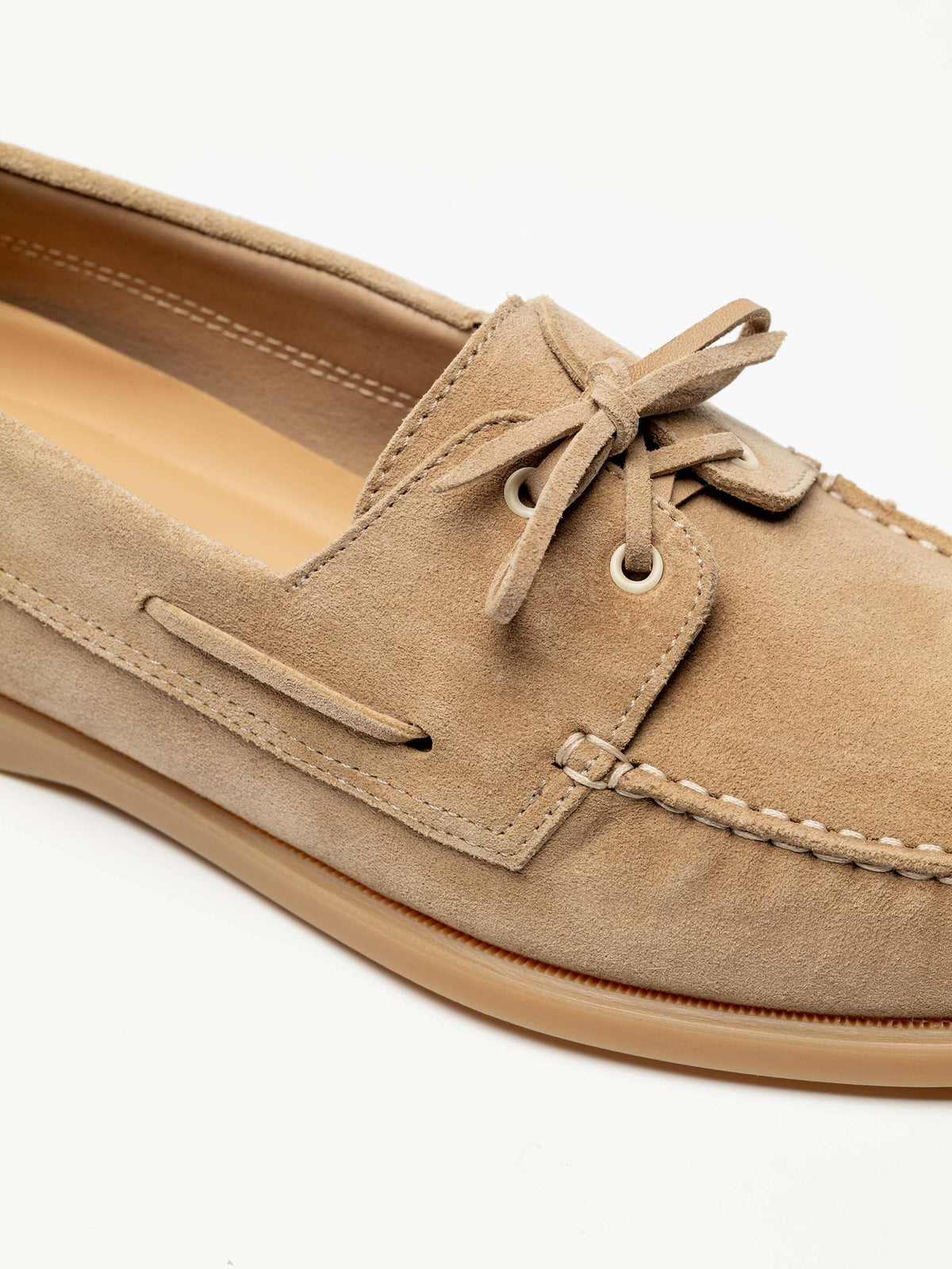 Men's Sand Suede Boat Shoes