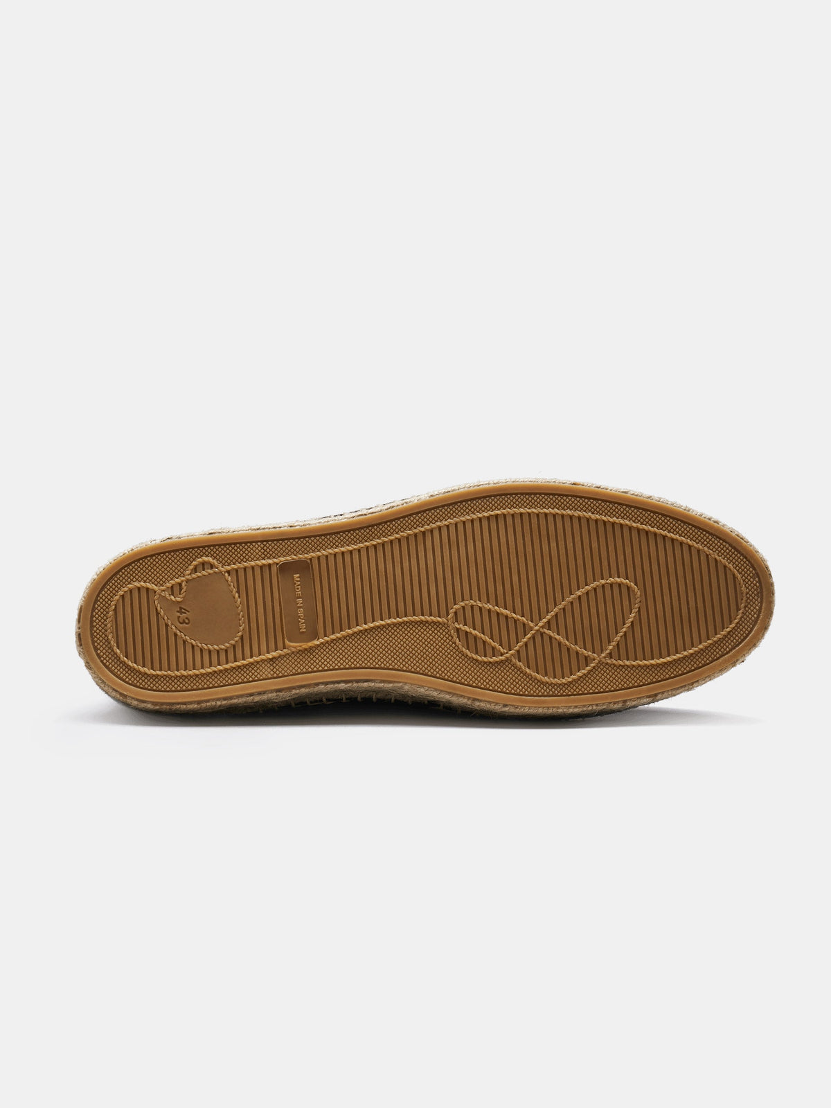 Men's Light Grey Suede Espadrilles
