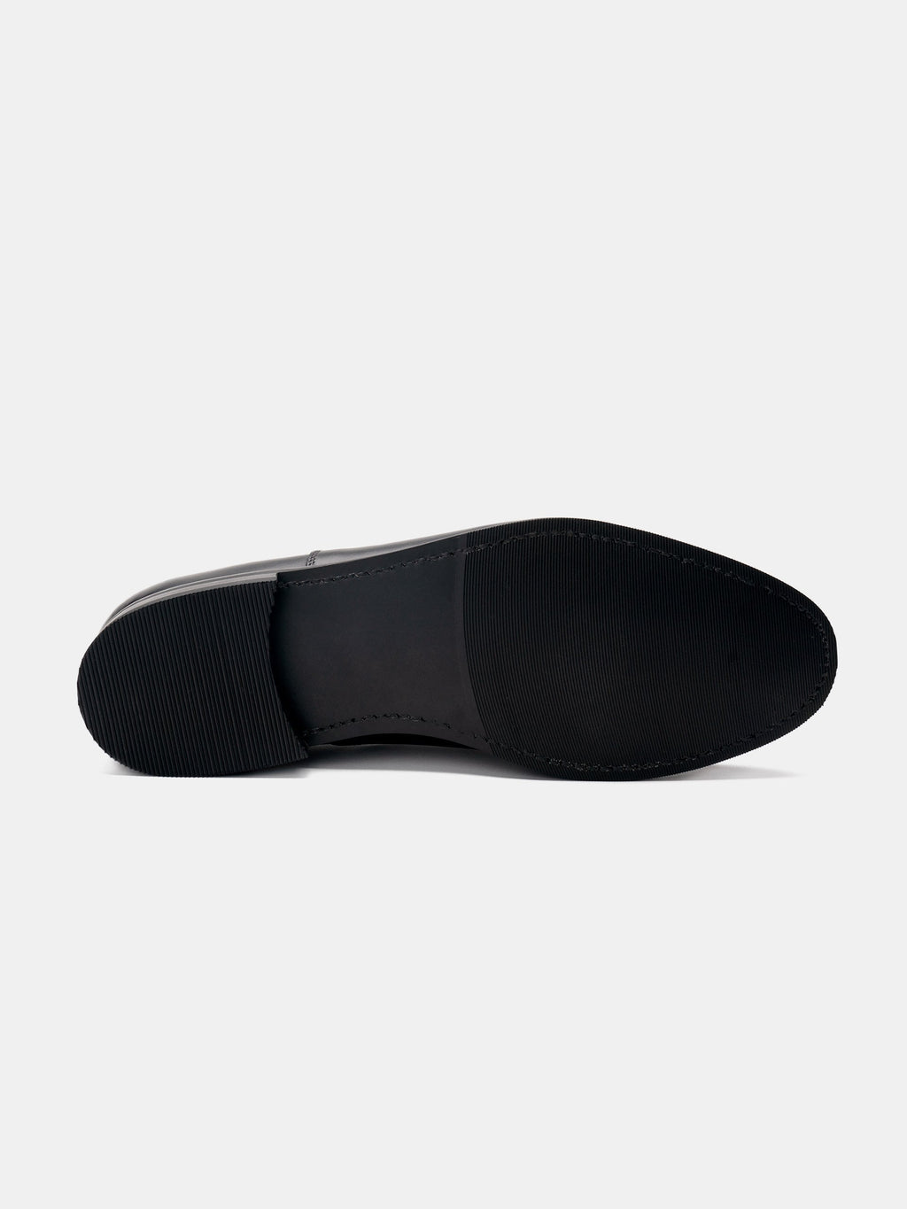 Men's Black Leather Oxford Shoes