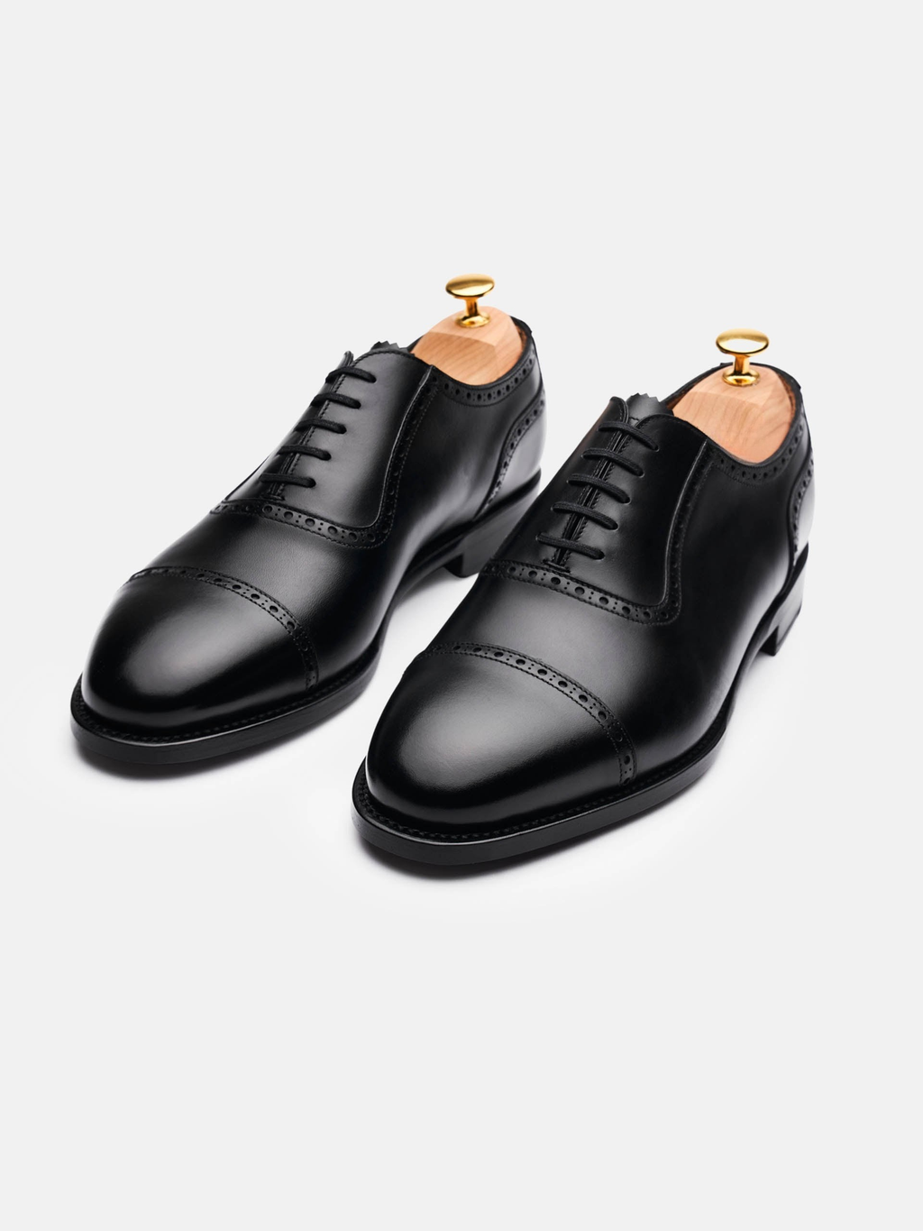 Men's Black Oxford Shoes – Adelaide
