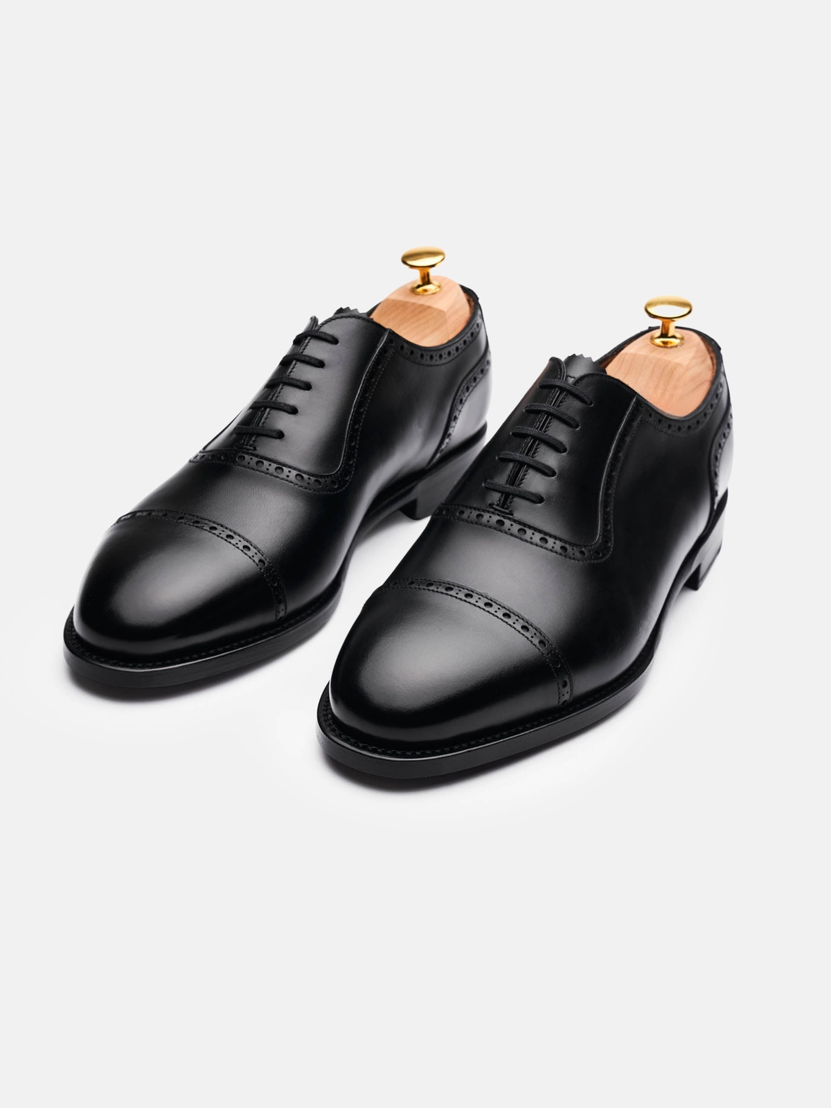 Men's Black Oxford Shoes – Adelaide
