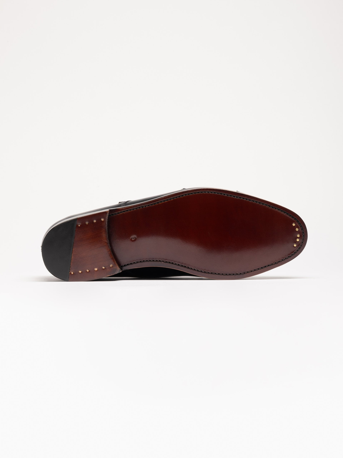 Men's Brown Suede Monk Strap Shoes – Double