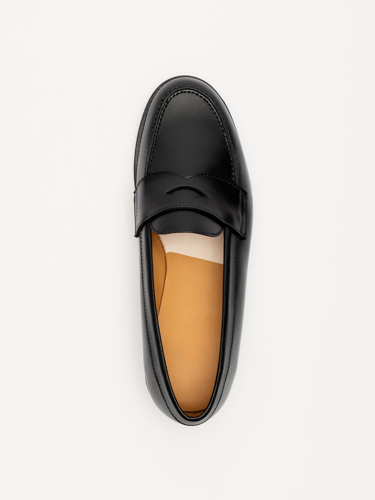 Men's Black Leather Loafers – Ivy