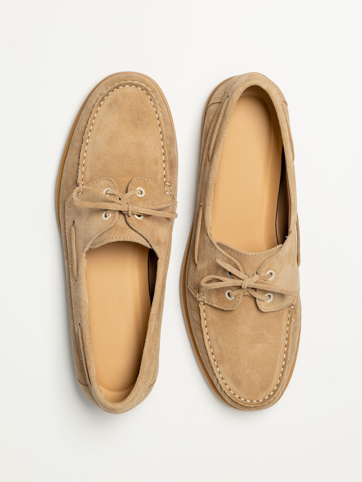 Men's Sand Suede Boat Shoes