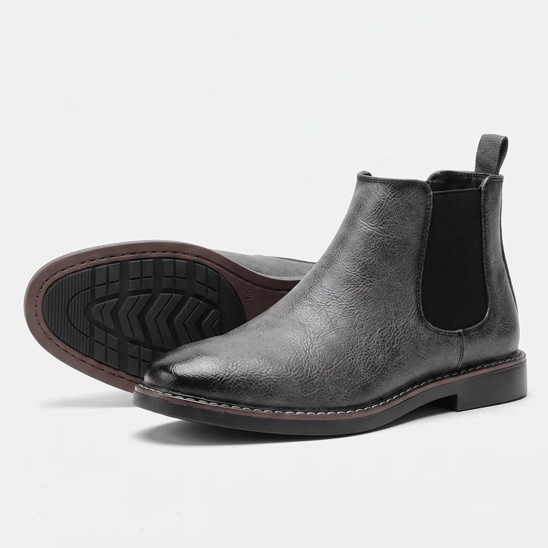 Men's Grey Chelsea Boots – Ashford
