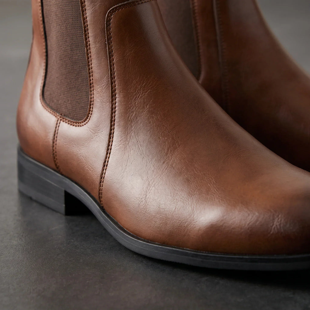 Men's Cognac Chelsea Boots – Prescott