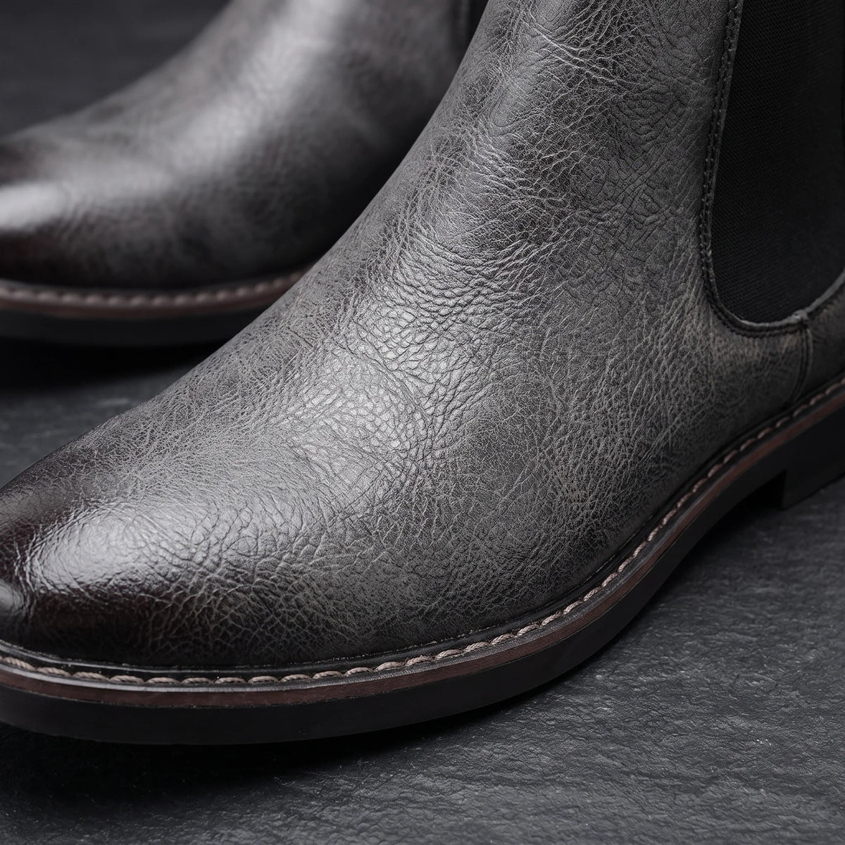 Men's Grey Chelsea Boots – Ashford
