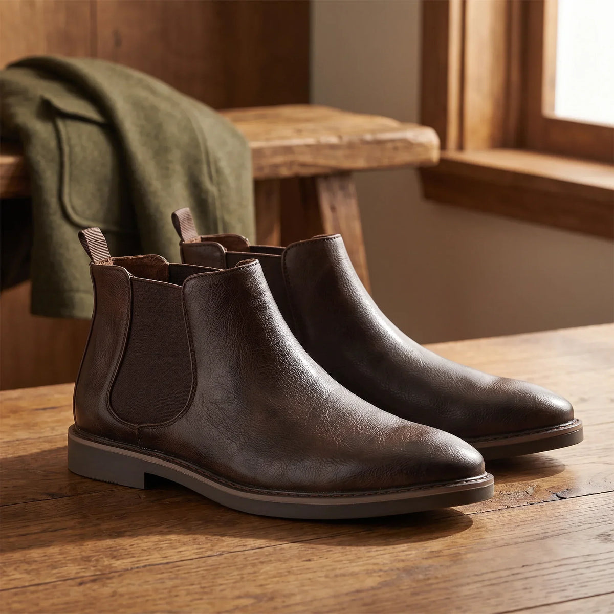 Men's Espresso Brown Chelsea Boots – Harrow