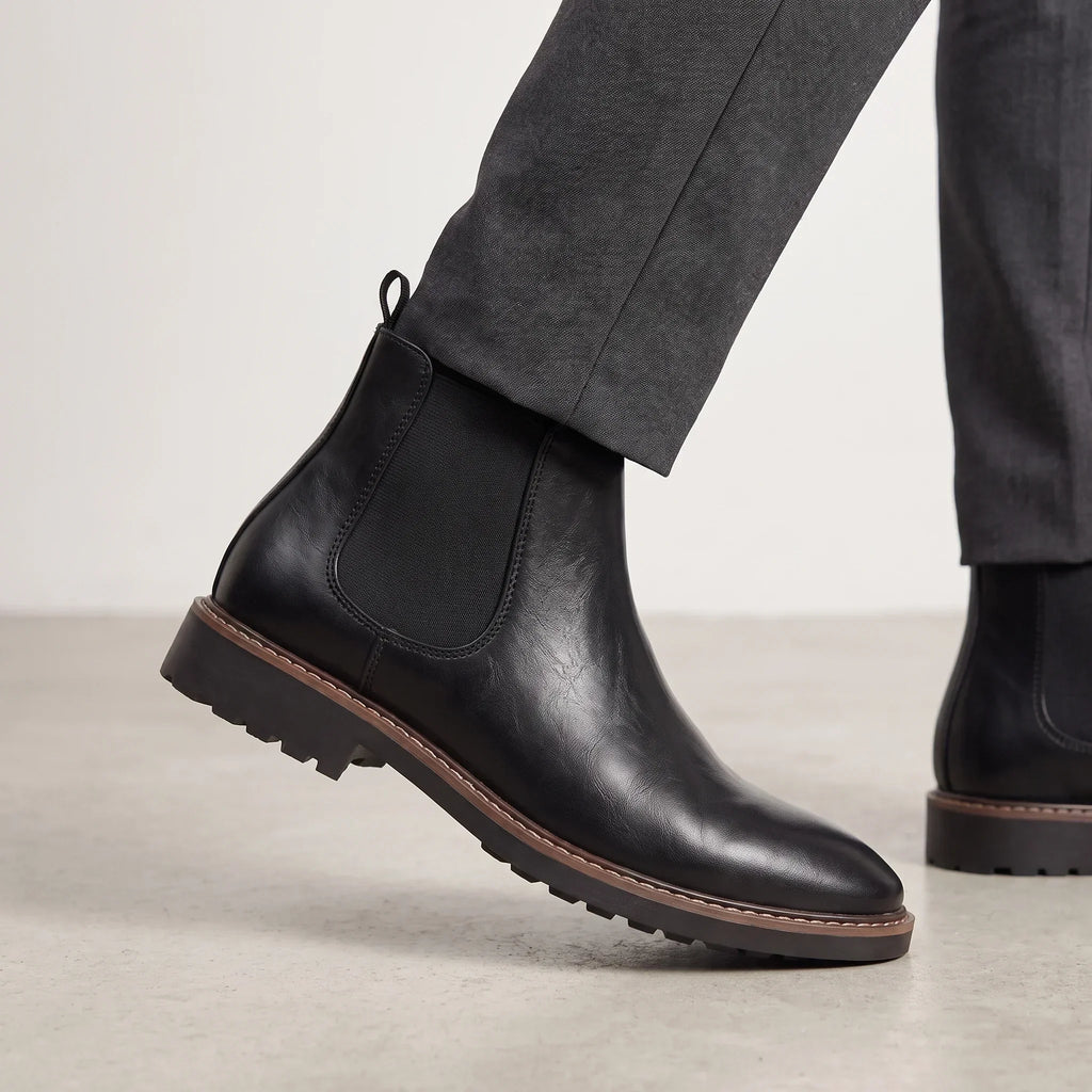 Men's Black Chelsea Boots – Kensington