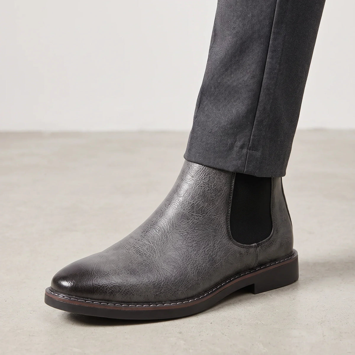 Men's Grey Chelsea Boots – Ashford