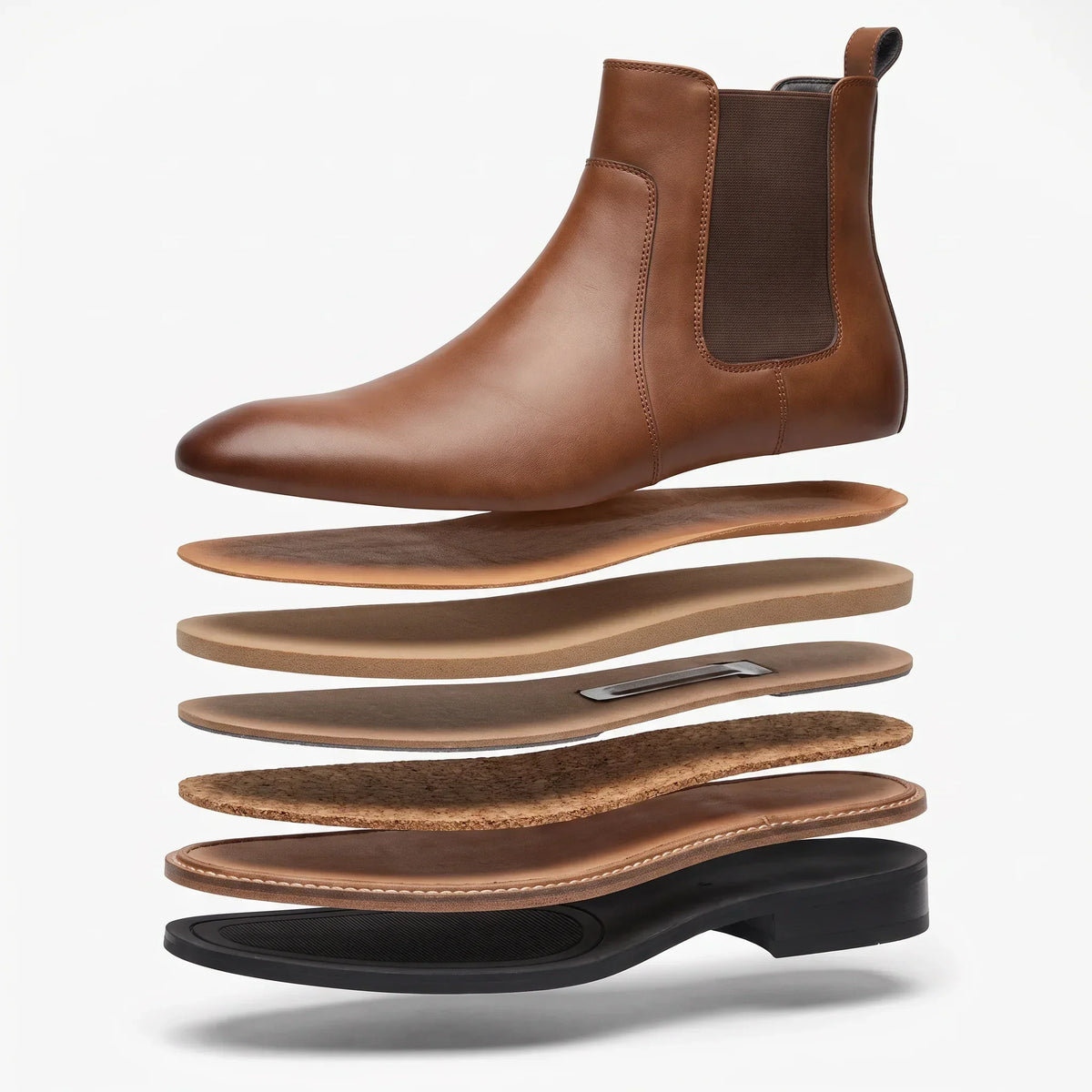 Men's Cognac Chelsea Boots – Prescott